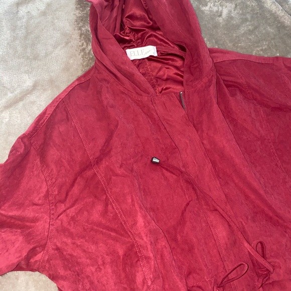 Burgundy Lightweight utility jacket - Picture 2 of 5
